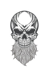 Skull Angry & Horrible 16