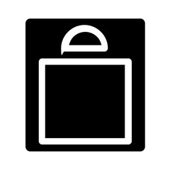 Obraz premium black clipboard with blank paper