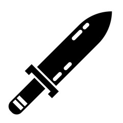 outdoor knife_1 glyph icon
