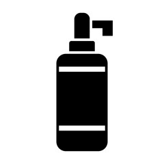 Fototapeta premium soap bottle glyph icon