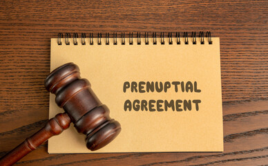 Prenuptial agreement. Legally contract made between two people before marriage that outlines how...