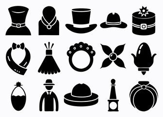 set of vector icons