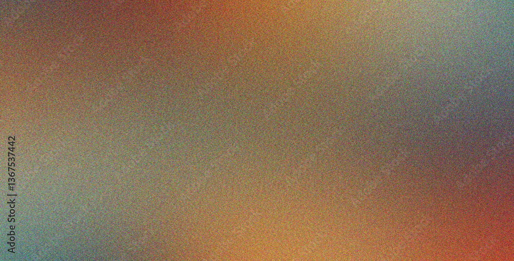 Aufkleber cyan yellow gradient background featuring noise and soft with effect, abstract, digital style