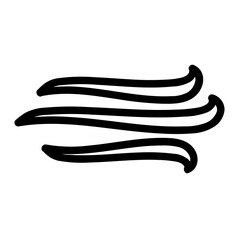wind breeze line icon