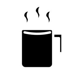 warm drink solid icon