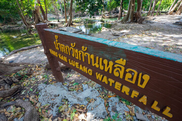 Sign label of 