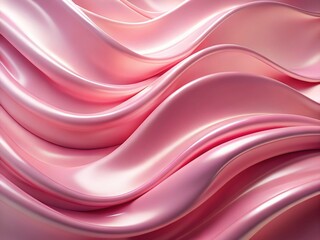 Obraz premium Elegant Pink Abstract Background: Glossy Wavy Texture for Modern Design