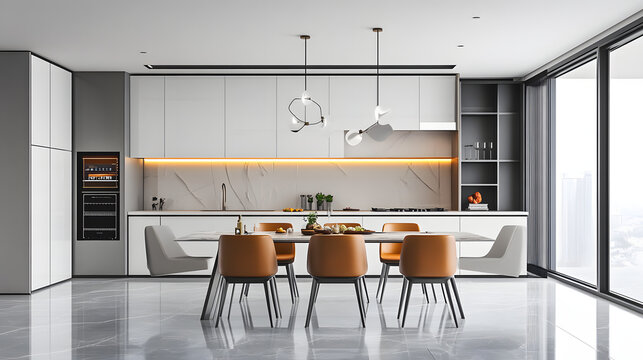 room, furniture, design, house, decor, decoration, comfort, indoors, classic, interior，, kitchen, interior, home, architecture, apartment, table, contemporary, sink, cabinet, luxury, new, nobody, indo