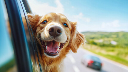 带宠物狗自驾游