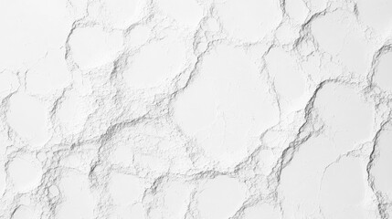 Fototapeta premium White Powdery Texture with Cracked Surface