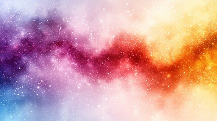 Fototapeta premium Cosmic Nebula: A Celestial Tapestry of Stars and Colors