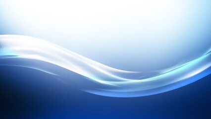 Elegant Blue Abstract Background with Wavy Fluid Design, Perfect for Digital Art, Presentations, and Graphic Design Projects with a Modern and Minimalist Aesthetic