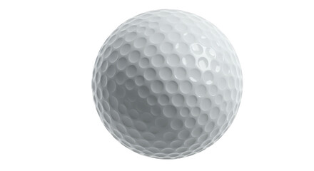 Isolated Golf Ball
