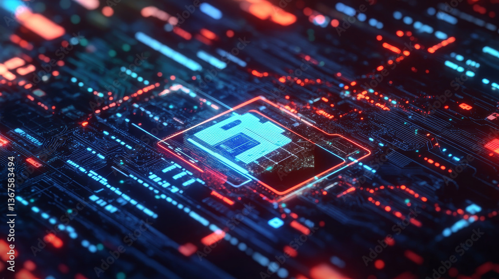 Poster isometric protection network security and safe your data concept. web page design templates cybersec