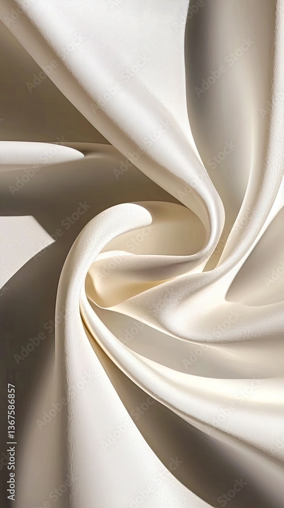 Poster elegant fabric texture art studio image capture soft light close-up visual harmony