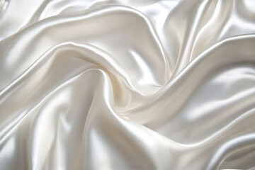 Obraz premium Elegant silk Isolated on transparent background, PNG