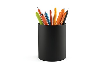 pen holder 3D, colorful pens