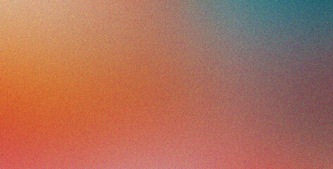 Peach Cyan Pink gradient background with blur overlay abstract, soft, visual style