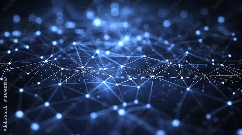 Poster the concept of cloud computing and big data is connected to 5g digital data and futuristic informati
