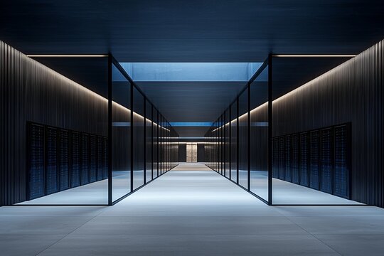 Exploring the technological wonders of a server room is the focus of Digital Vault, which is Stock