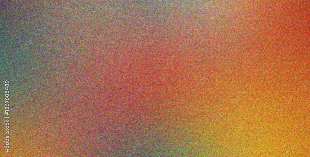 Poster pink yellow cyan texture background with abstract overlay gradient, noise, minimal style