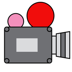 Camera Filled outline icon
