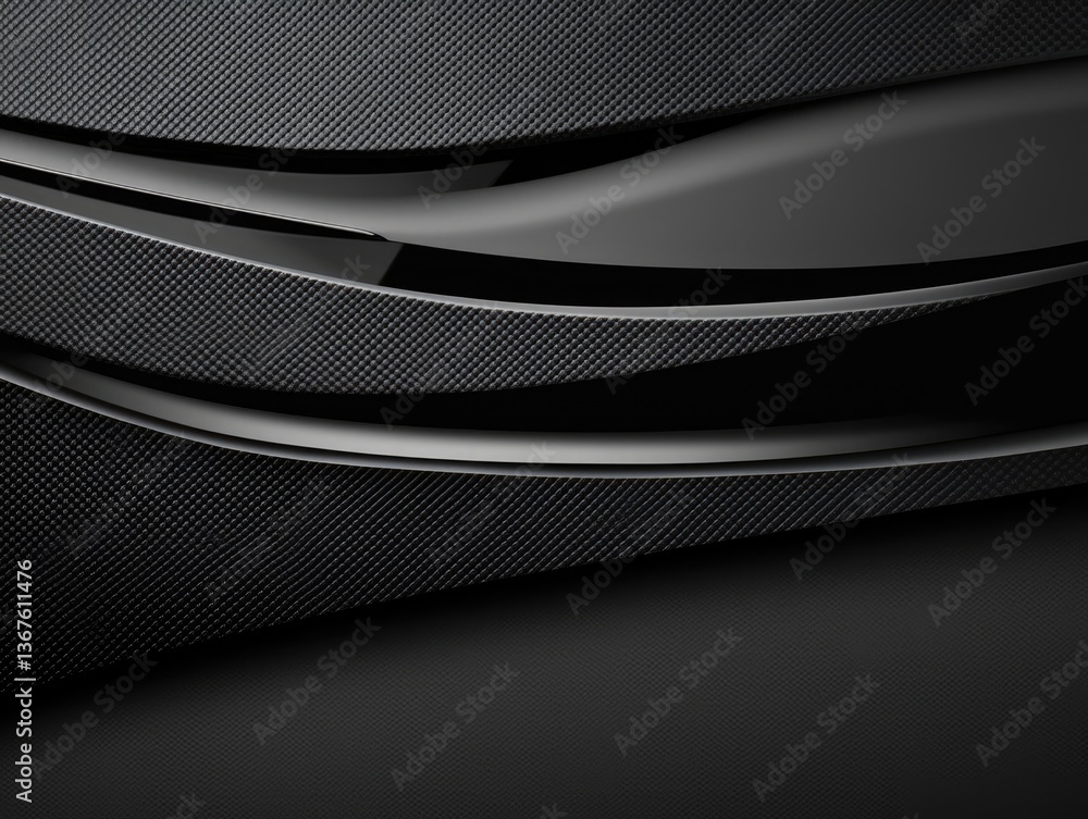 Poster dynamic black surface texture abstract design graphic art modern aesthetic close-up view visual conc