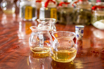 Traditional tea ceremony in China