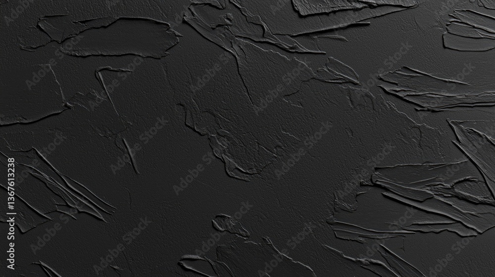 Poster textured black surface abstract art modern design digital content minimalist environment close-up vi