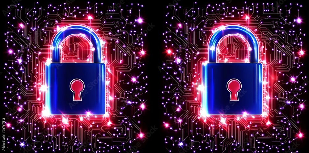 Poster the concept of network security, protocol layers, and cybersecurity strategies is illustrated throug