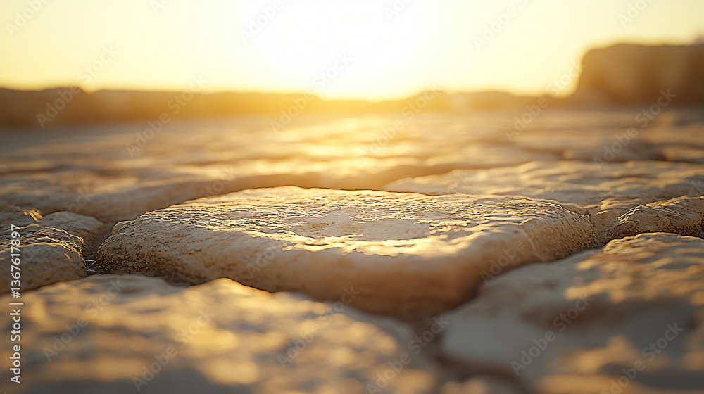 Poster serene beach scene with gentle waves lapping the shore under a clear sky inviting relaxation and tra