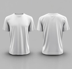Blank White T-Shirt Mockup (58)