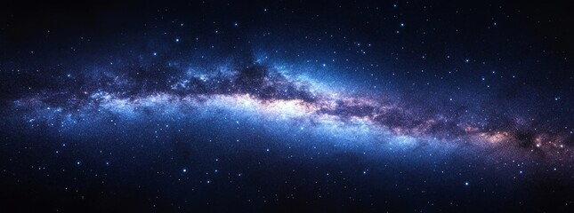 Milky Way Galaxy in Deep Space