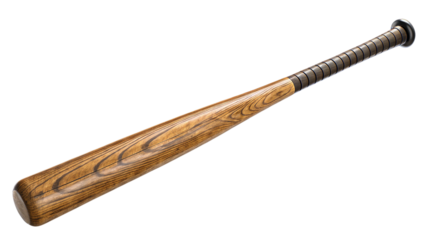 baseball bat isolated on transparent background