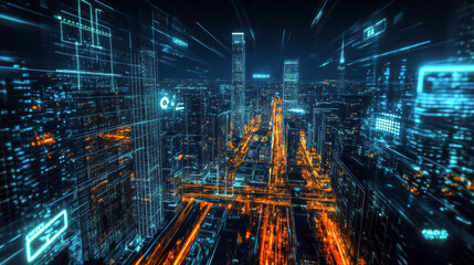 futuristic 5g line internet network high speed technology background. vector illustration fantastic hi-tech design.