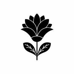creative details Indian Paintbrush Flower Icon vector illustration