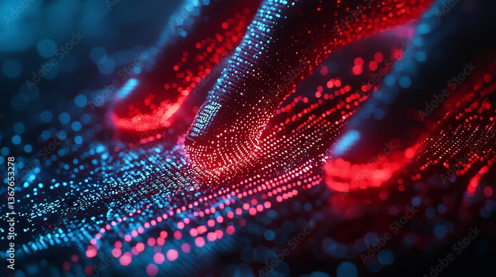 Poster a cybersecurity specialist is examining biometric authentication systems to guarantee data protectio