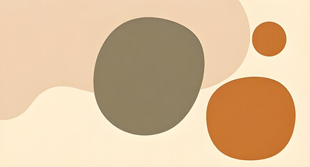 illustration of an abstract background with circles