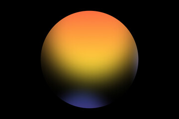 golden egg isolated on black