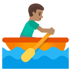 Rowing a Boat
