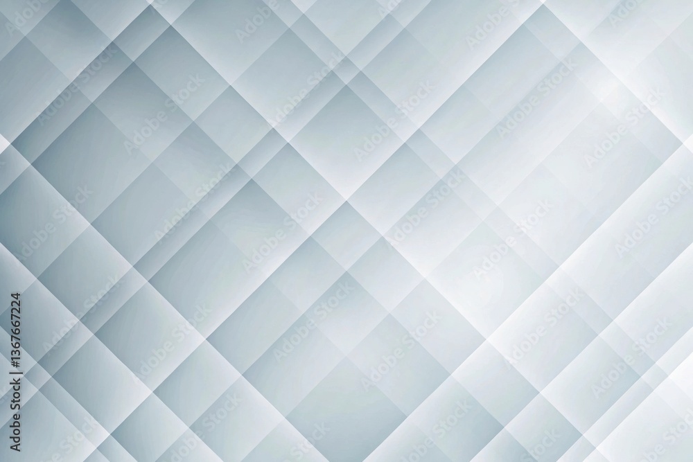 Poster abstract geometric white striped background with seamless texture and gray 3d cube design. abstract 