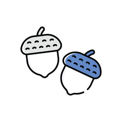 Acorn  Vector icon