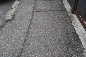 Degraded public road accession way