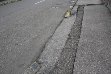 Degraded public road accession way