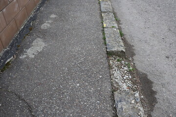 Degraded public road accession way