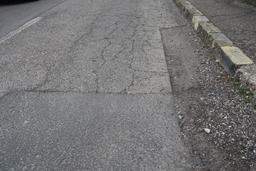 Degraded public road accession way