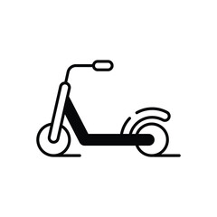 Scooter  Vector icon