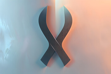 Elegant Stylized Version of Greek Letter Ypsilon: Presenting A Stylish Concept in Modern Identity Design