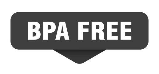 bpa free sticker. bpa free sign on transparent background