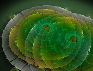 Fototapeta premium Imaginatory fractal abstract background Image